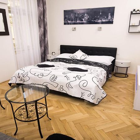 Black & White Apartment Prague By Wenceslas Square And Muzeum Luaran gambar