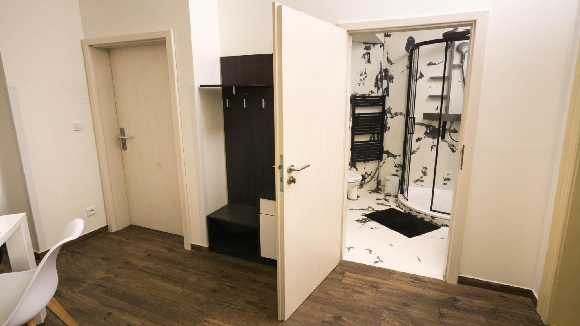 Black & White Apartment Prague By Wenceslas Square And Muzeum Luaran gambar